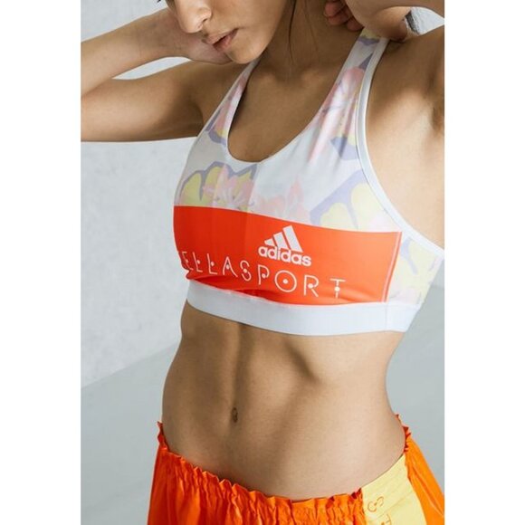 STELLASPORT Adidas Floral SPORTS BRA Racerback AZ7791 ( M ) - Picture 1 of 3